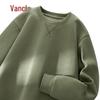 VANCL Men's Casual Loose Fit Round Neck Long Sleeve Sweatshirt