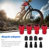 Bicycle Valve Adapter Presta To Schrader Valve Converter Rustproof Corrosion Resistant Durable Bicycle Air Compressor Tool
