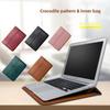 Apple MacBook Air, Huawei, Xiaomi Compatible PU Leather Laptop Sleeve