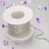 1roll Claw Rhinestone Crystal Tassel Diy Clothes Earring Accessory Beads Diamond Rhinestone Chain