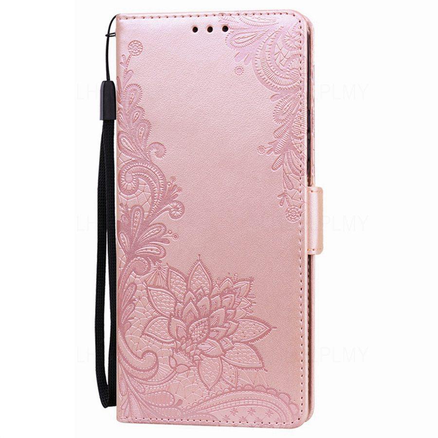 Double Buckle Wallet Flip Leather Case For Apple iPhone 11 12 13 Pro XS Max X XR 15 7 8 Plus Xiaomi Redmi 10 5G Huawei Honor Samsung Galaxy Lace Cover