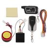 Motorcycle Two Way Alarm System Vibration Sound Alert LCD Remote Control Anti Theft Robbery Energy