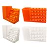 Screwdriver Bit Storage Box Large Capacity Multiple Compartments Universal Drill Bit Holder Perforated Board Organizer
