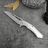 Stainless Pocket Knife Folding Knife 7Cr13Mov Blade 420 Steel Handles Kitchen Knife Utility Chef Knives Sharp EDC Multitool