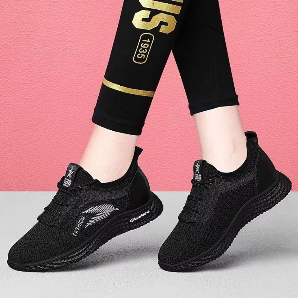 Women's Shoes Summer Casual Sports Shoes Breathable Non-slip Wear-resistant Soft Sole Fashion Casual Shoes Women's Tooling Shoes Foreign Trade