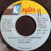 7inch Record BOUNTY KILLER - War Is Not A Nice Something NONE Kingston 11 1994 Jamaica Reggae, Ska & Dub Used