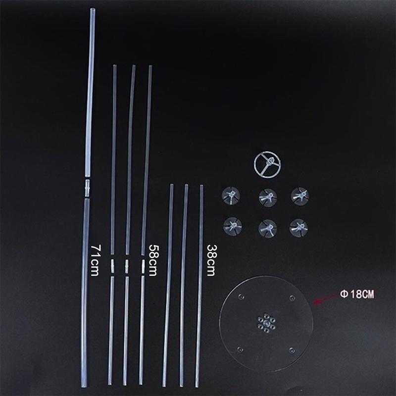 7 In 1 Plastic Balloon Accessories Base Table Aupport Stand Cup Stick Holder New