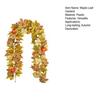 Artificial Maple Leaf Garland 5.7Ft Pumpkin Maple Leaves Vine Thanksgiving Fall Garland for Mantel