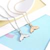 New Mermaid Whale Dolphin Tail Silver/Gold Pendant Necklaces Women Jewelry Necklace for Women Cross Necklace 2023