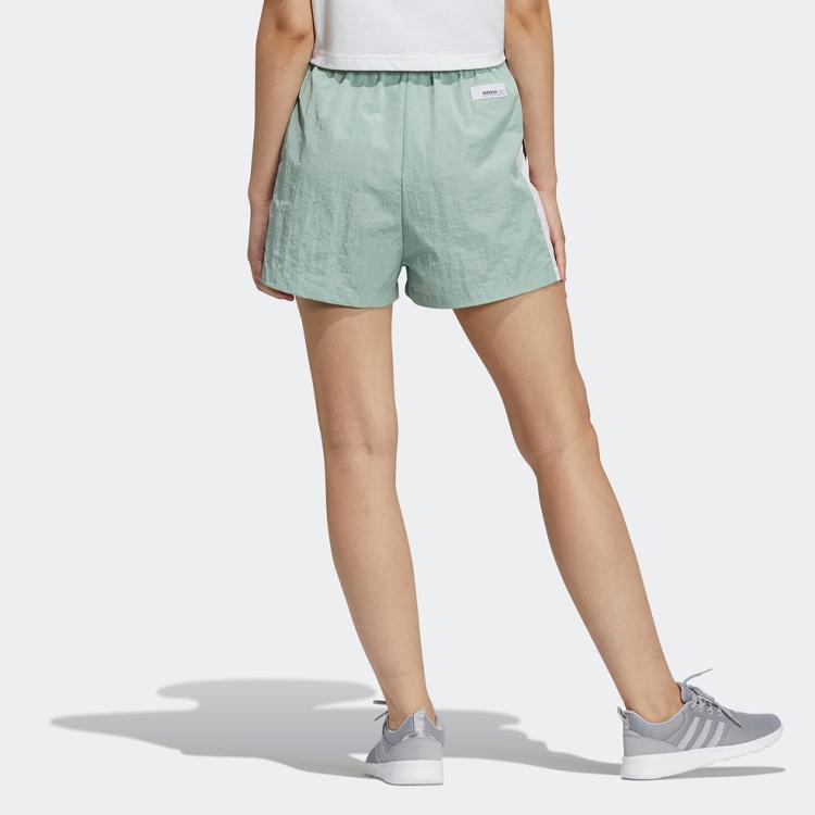 Adidas Neo Ss May Embroidered Training Shorts Women Shorts Light-Green GP5489