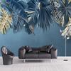 3d Tropical Plants Wallpaper Leaf Fresco Living Room Tv Sofa Bedroom Background Wall Mural Decor