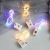 2M LED Lights 3modes Wire LED Fairly String Light Decorative Light Lampu Birthday Gift Box/Three Modes of Switching Steel Wire Light String