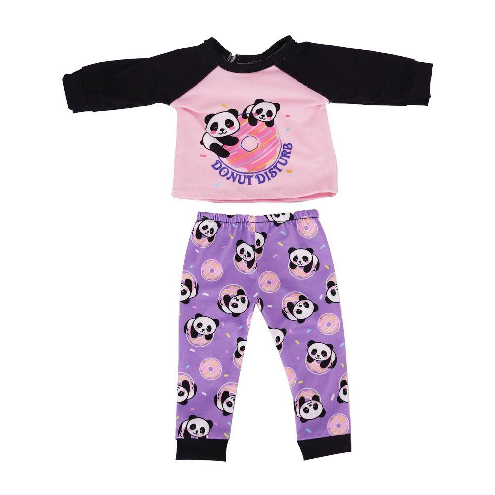 Toy Changing Dressing Game Playing House Dolls Pajamas Shirt Pants Mini Home Wear Doll Clothes