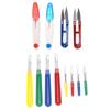 Seam Ripper Kit Portable DIY Colored Plastic Handle Stitch Remover for Sewing Threading Embroidery