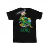 Womens/Ladies Loki Throne Cotton Boyfriend T-Shirt