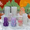 3D Carved Silicone Candle Mold | DIY Aromatherapy, Soap & Resin Craft Tool