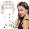 Styling Women Metal Alloy Birthday Party Tiara Princess Crown Birthday Girl Headband Hair Hoop