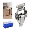 4PCS Toggle Latches Spring Loaded Clamp Clip Case Box Latch Catch Clamp Clip Hasps Suitcase Case Lock Buckle