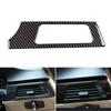 RHD For BMW 3 Series E90 E92 E93 2005-2012 Carbon Fiber Interior Driver Side Air Conditioning Outlet Vent Frame Cover Sticker