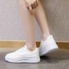 2025 New Spring and Summer Women's Single Shoes Trendy Versatile Casual Breathable Board Shoes Comfortable Versatile White Shoes Women's Shoes