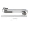Universal Laptop Stand Heat Dissipation Aluminum Alloy Ergonomic Design Computer Riser Shelf Silver