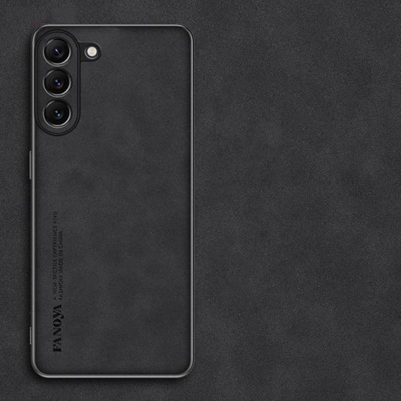 Sheepskin Leather Case For Samsung A54 A15 A05 A34 Soft Silicone Bumper Phone Case For Galaxy S24 Plus S23 S22 Ultra S21 FE Slim Phone Cover