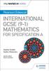 The My Revision Notes: International GCSE (9-1) Mathematics for Pearson Edexcel Specification A Book