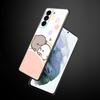 Funny Cartoon Cat Phone Case For Samsung Galaxy S22 Pro S21 S20 Ultra FE S10 Lite 5G S10E S9 S8 Plus Soft TPU Black Cover