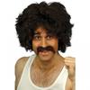 Retro Wig & Moustache Set