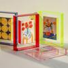Bedroom Acrylic Square Photo Frame Box Transparent Photo Frame Box Suitable For Living Room Office