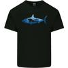 Great White Shark Scuba Diver Diving Mens Cotton T-Shirt Tee Top