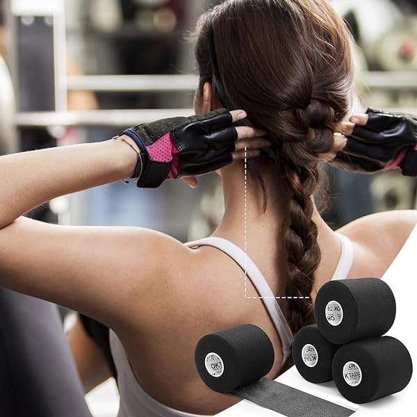 Underwrap Tape Prewrap Tape For Underwrap Sports Undertape Protects and Knees Breathable Soft Prevents Skin Allergies Cushion Wrap Grip Tape Grip