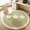 Round Carpet Chair Floor Mat Bedroom Living Room Carpet Home Study Children's Room Mat