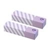 Amazing Odor-proof Bag Bos Striped Package Set of 2/lavender M Size 90 Pieces for Processing Baby Diapers, Pet Poo, Food Waste, Sanitary Items, Etc.
