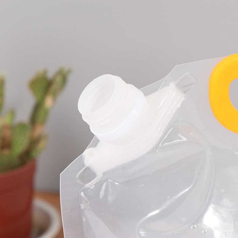 1.5/2.5/5L Stand-Up Safety Drink Packaging Bag Pouch Beer Juice Milk Liquid Bag