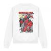 Deadpool Unisex Adult Comic Strip Sweatshirt