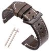 Watchband Watchbands Oil Wax Genuine Leather Strap 7 Colors Women Men Cowhide Watch Band 18mm 20mm 22mm 24mm Watch Accessories
