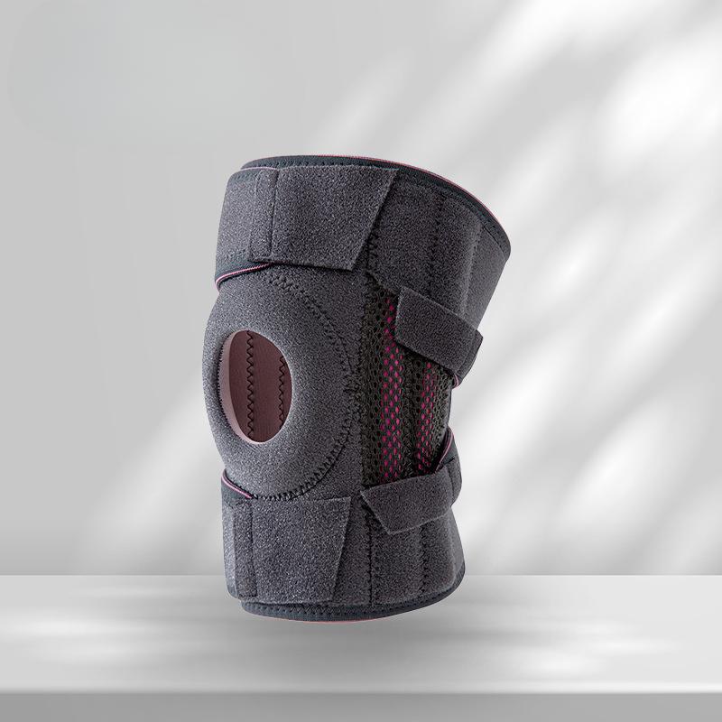 Single Spring Support Breathable Basketball Knee Riding Outdoor Mountaineering Running Pressure Meniscus Exercise Knee Pads