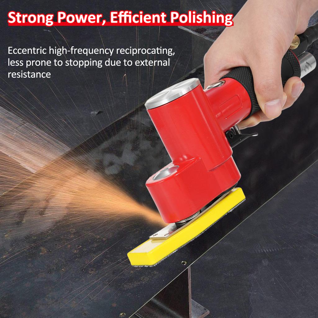 YC2622 Reciprocating Pneumatic Grinding and Polishing Machine Mini Straight Line Air Sander