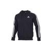 3-Stripes Full Zip Hooded Knit Jacket Men Jackets Legend-Ink GK9033