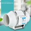 220V Household Exhaust Fan 4inch Mini Inline Pipe Duct Fan Bathroom Extractor Ventilation for Kitchen Toilet Wall Air Ventilator
