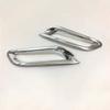 1 Pair Chrome Rear Bumper Fog Light Cover Trim Decor For Toyota Camry