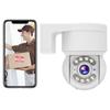 TALLPOWER C48 Outdoor WiFi Camera, HD 2K 4MP, Night Vision, 360° Pan Tilt, Motion Detection, IP65 Waterproof, 2-Way Audio, Tuya/Smart Life App - 1Pc