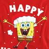 SpongeBob SquarePants Unisex Adult Happy Holidays Christmas Sweatshirt