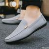 Summer Men's Daily Walking Is Not Tiring Casual Shoes with Soft Soles Are Comfortable Versatile Flat Trendy Men's Shoes