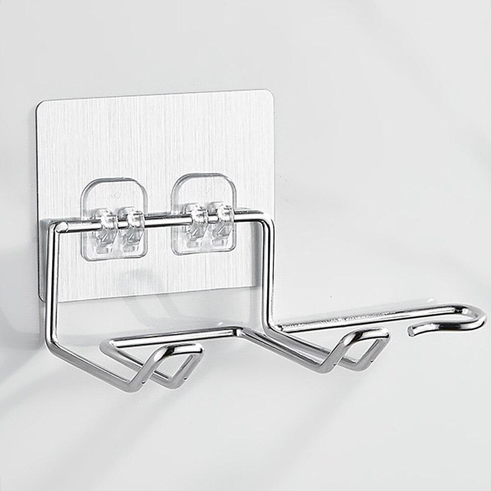 Подставка для фена, настенная подставка для выпрямителя волос, держатели для фена, органайзер для ванной комнаты, стойка для хранения MIT