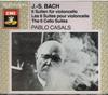 CD JOHANN SEBASTIAN BACH - PABLO CASAL - Bach:6 Cello Suites CHS7610272 EMI 1988 UK Classical Used