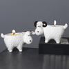 Yousheng Cartoon Sheep Candle Holder Votive Tealight Candle Stand Living Room Bathroom Candlestick Decoration Table Centerpiece Ornament