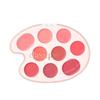 Official" Daisyik Mood Painting Lip & Cheek Palette Mood Painting Lip & Cheek Palette 9 Color Palette/Lip Palette/Cheek Palette (#02 Coral Coloring,