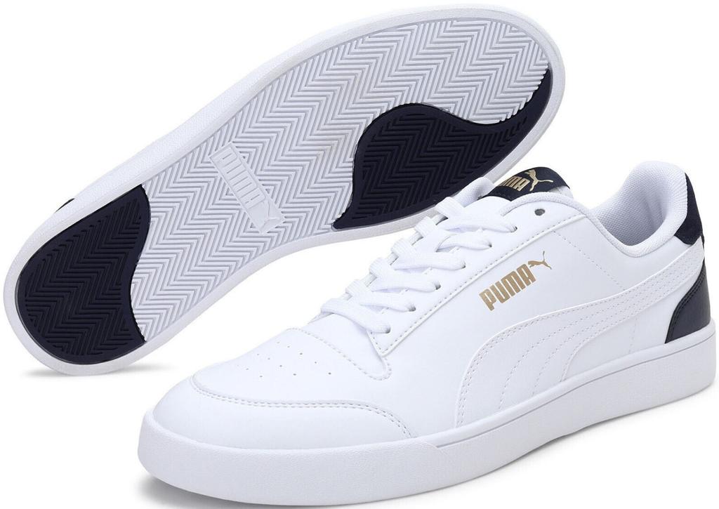 Кроссовки Puma Shuffle (309668) white/white/peacoat/team gold